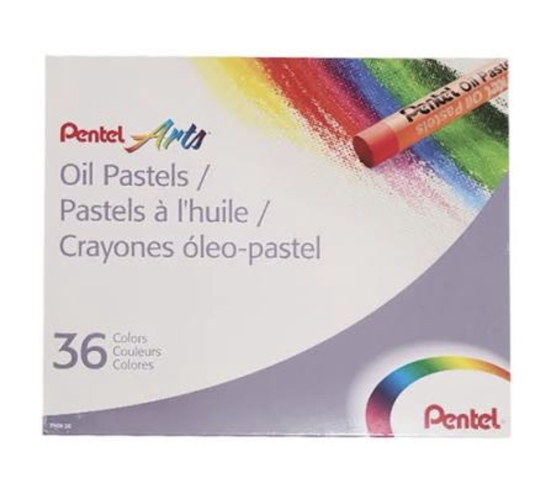 پاستل روغنی 36 رنگ پنتل